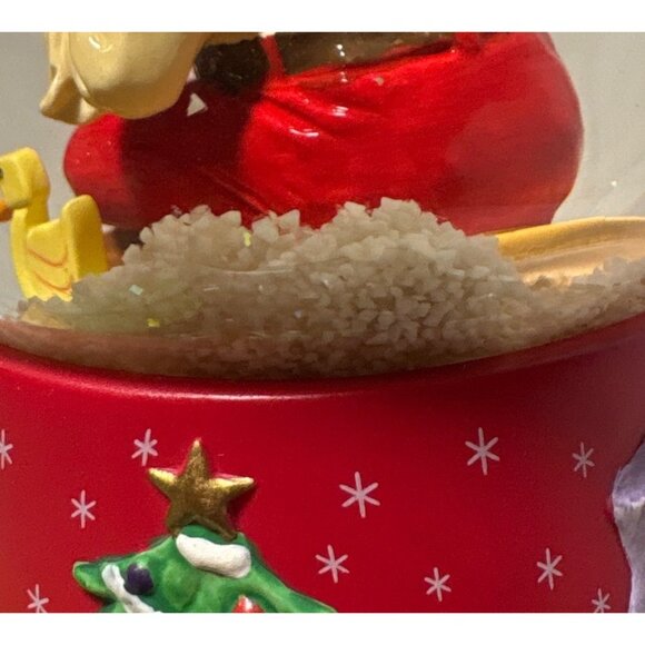 Vintage 1971 Coke Cola Santa Claus Snow Globe Musical With Working Train Xmas - Picture 12 of 12